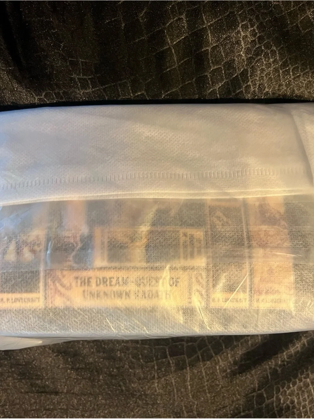 Lovecraftian Books Black Cosmetic Bag NIP